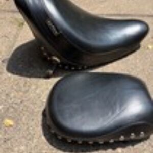 2 Piece Studded Le Pera Softail Seat